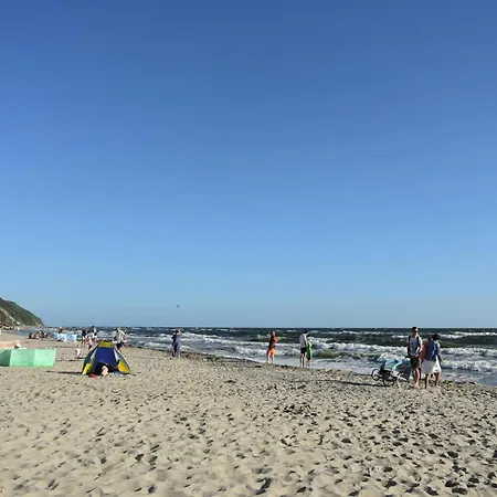 Vakantiehuis Bungalow Near Baltic Sea Beach Wrzosowo (Kamien)
